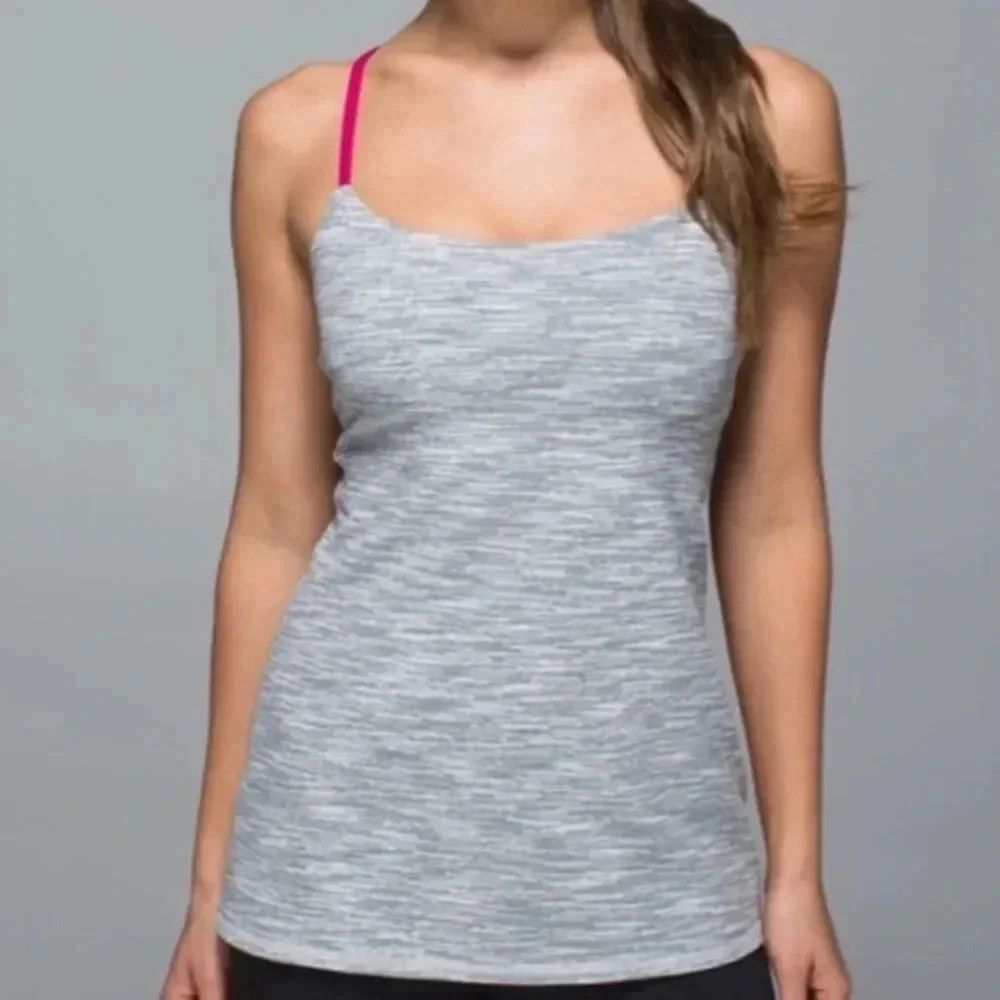 Lululemon dancing warrior strappy tank top